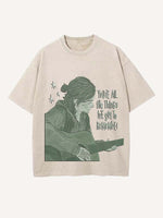 The Last of Us Print Round Neck T-shirt
