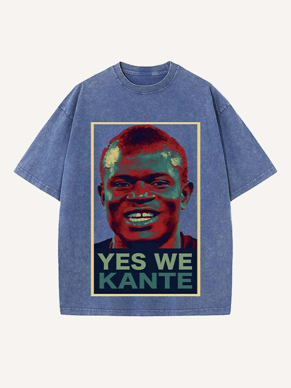N'Golo Kanté Print Round Neck T-shirt