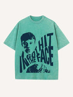 The End of the Fxxxing World Print Round Neck T-shirt