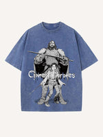 Game of Thrones Print Round Neck T-shirt
