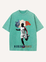 N'Golo Kanté Print Round Neck T-shirt