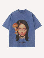 Euphoria Print Round Neck T-shirt