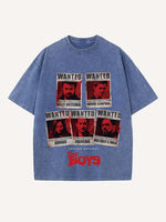The Boys Print Round Neck T-shirt