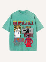 Russell Westbrook Print Round Neck T-shirt