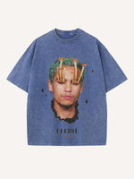 Euphoria Print Round Neck T-shirt