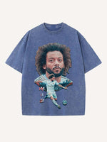 Marcelo Print Round Neck T-shirt