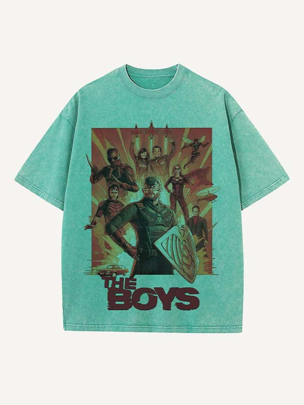 The Boys Print Round Neck T-shirt