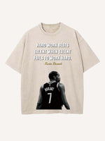 Kevin Durant Print Round Neck T-shirt
