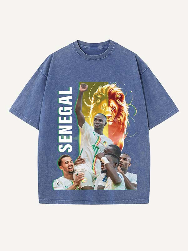 Sadio Mané Print Round Neck T-shirt