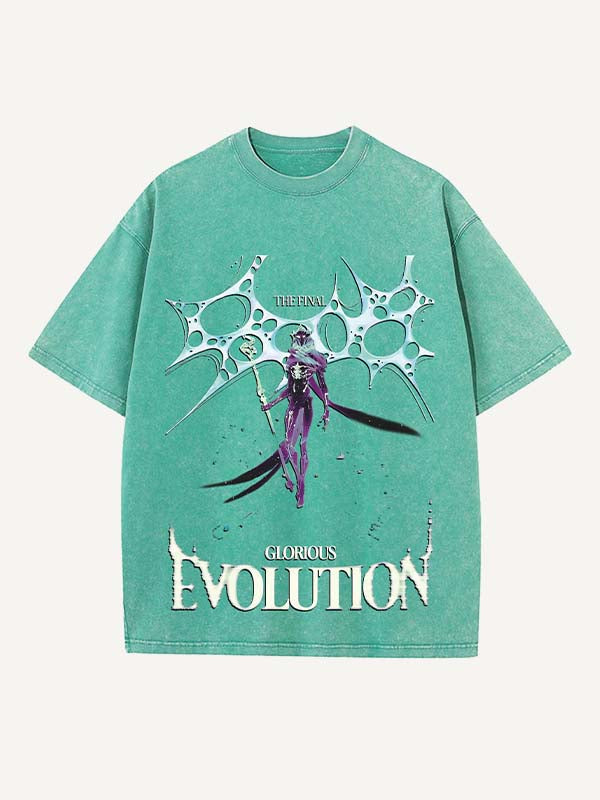 Arcane Print Round Neck T-shirt