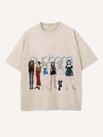 Euphoria Print Round Neck T-shirt