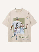 Federico Valverde Print Round Neck T-shirt