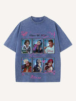Arcane Print Round Neck T-shirt
