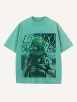 Lando Norris Print Round Neck T-shirt