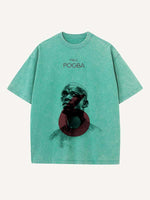 Paul Pogba Print Round Neck T-shirt