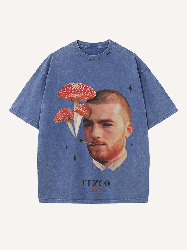 Euphoria Print Round Neck T-shirt