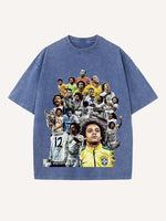 Marcelo Print Round Neck T-shirt