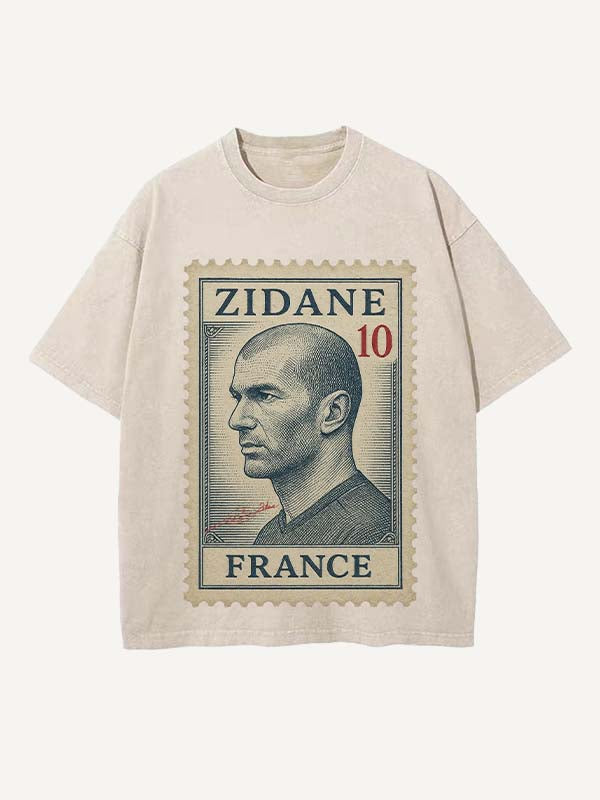 Zizou Print Round Neck T-shirt