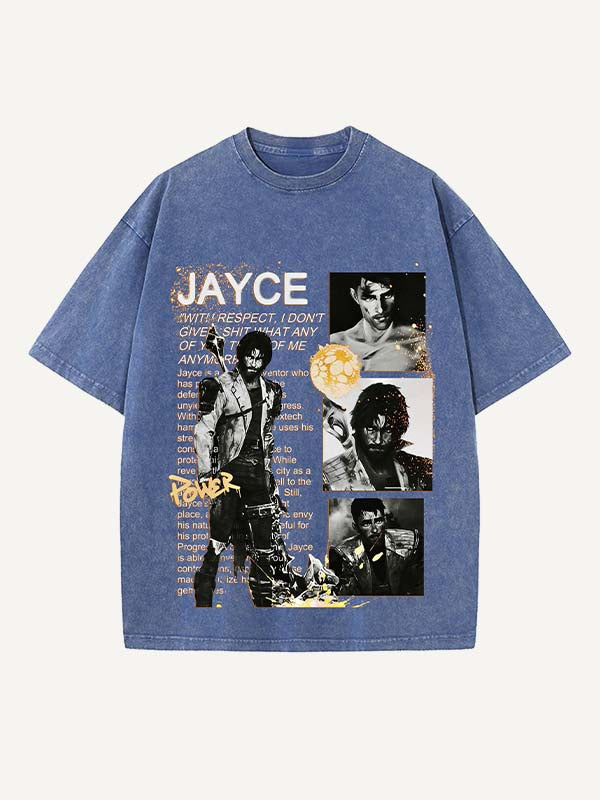 Arcane Print Round Neck T-shirt