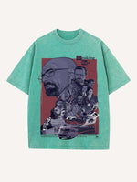 Breaking Bad Print Round Neck T-shirt
