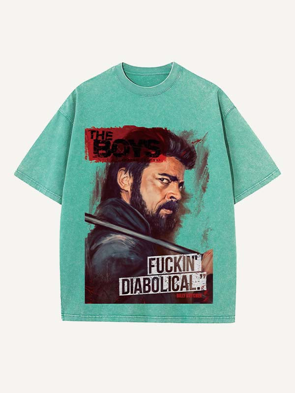 The Boys Print Round Neck T-shirt