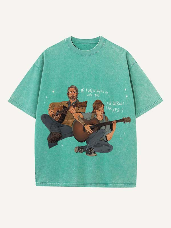 The Last of Us Print Round Neck T-shirt