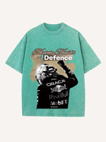 Sergio Perez Print Round Neck T-shirt