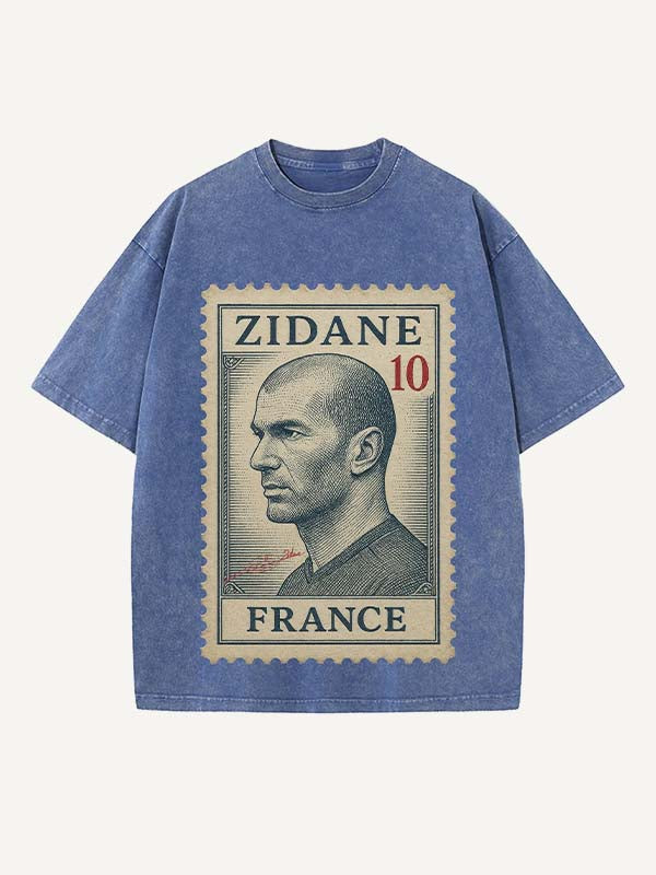 Zizou Print Round Neck T-shirt