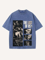 The Last of Us Print Round Neck T-shirt
