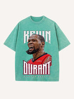 Kevin Durant Print Round Neck T-shirt