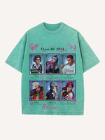 Arcane Print Round Neck T-shirt