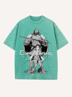 Game of Thrones Print Round Neck T-shirt