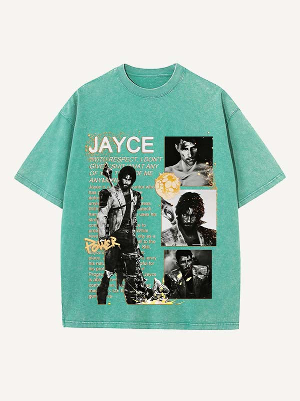 Arcane Print Round Neck T-shirt
