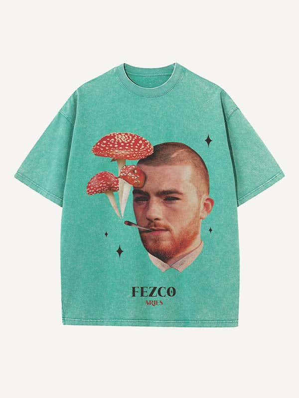 Euphoria Print Round Neck T-shirt