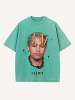 Euphoria Print Round Neck T-shirt