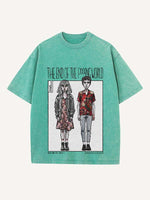 The End of the Fxxxing World Print Round Neck T-shirt