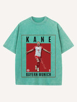 Harry Kane Print Round Neck T-shirt