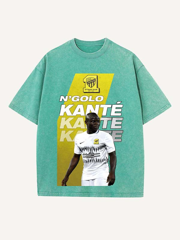 N'Golo Kanté Print Round Neck T-shirt