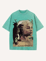Game of Thrones Print Round Neck T-shirt