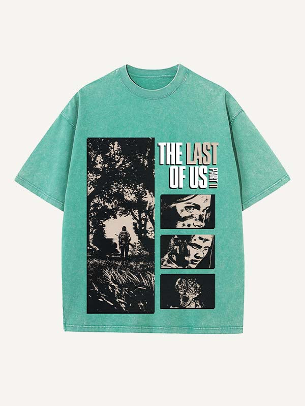 The Last of Us Print Round Neck T-shirt