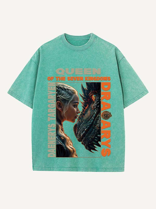 Game of Thrones Print Round Neck T-shirt