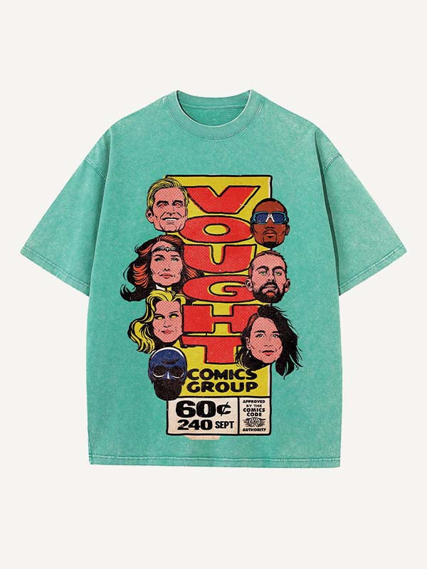 The Boys Print Round Neck T-shirt