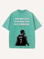 Kevin Durant Print Round Neck T-shirt