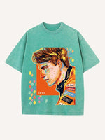 Oscar Piastri Print Round Neck T-shirt