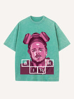 Breaking Bad Print Round Neck T-shirt