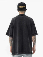 Ghost Print Round Neck T-shirt