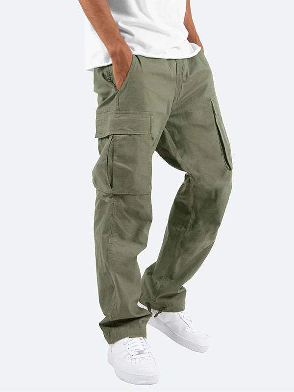 Multiple Pockets Flap Pocket Cargo pants
